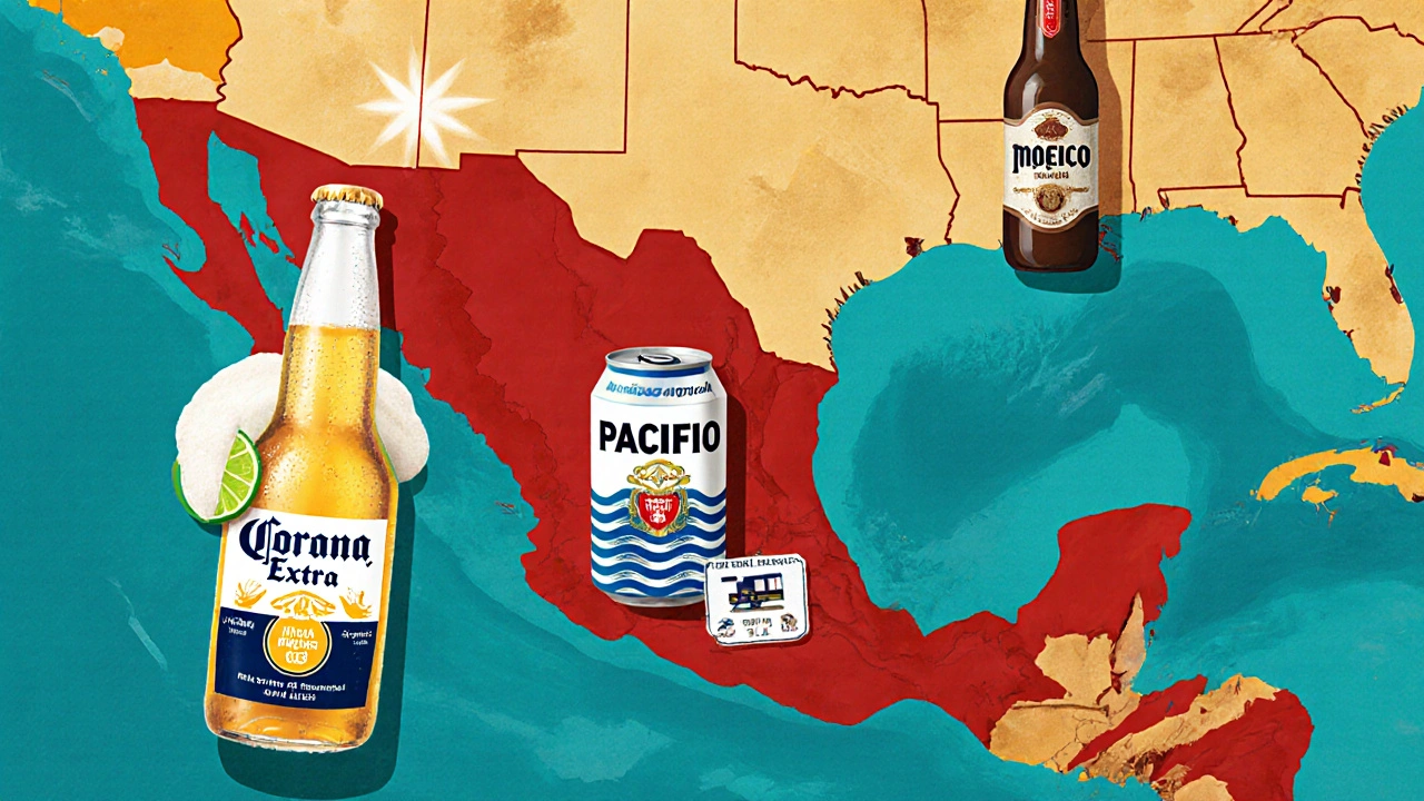 Nejprodávanější mexické pivo - která značka vede v prodeji?