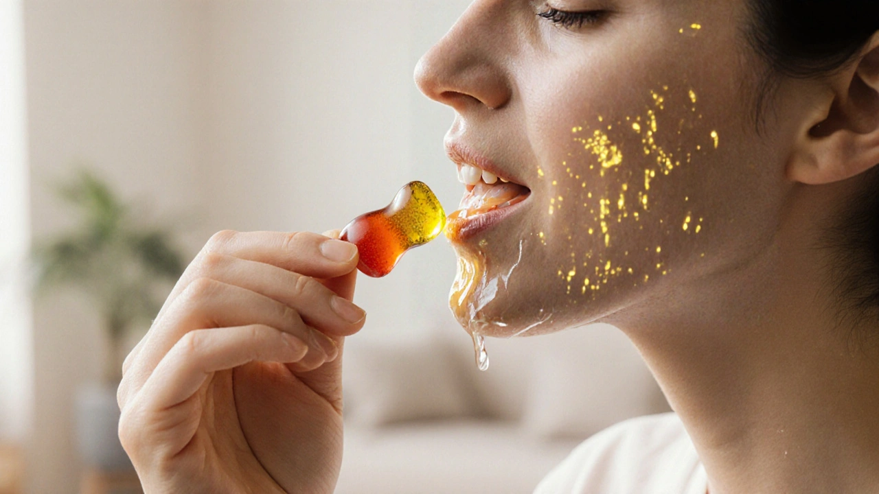 Čučíte nebo polykáte CBD gumičky? Co se stane, když je přežvýkáte?