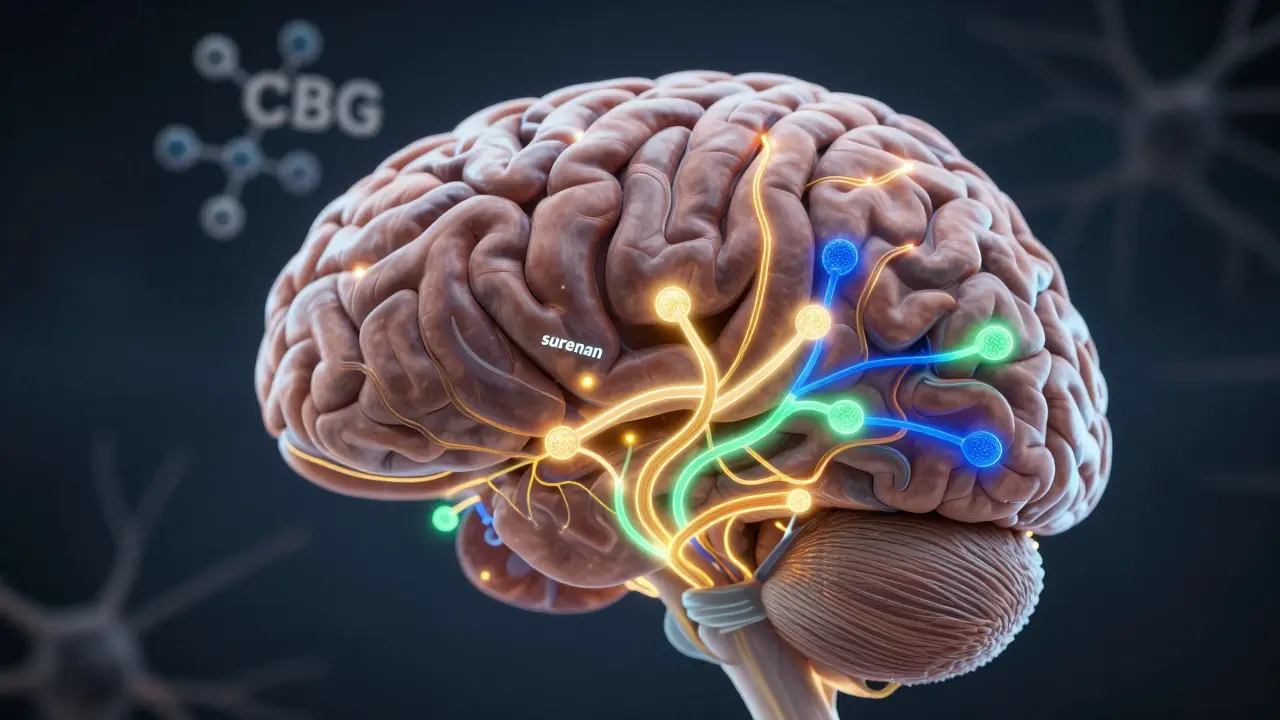 Jak CBG ovlivňuje mozek? Vědecky ověřené účinky na nervový systém