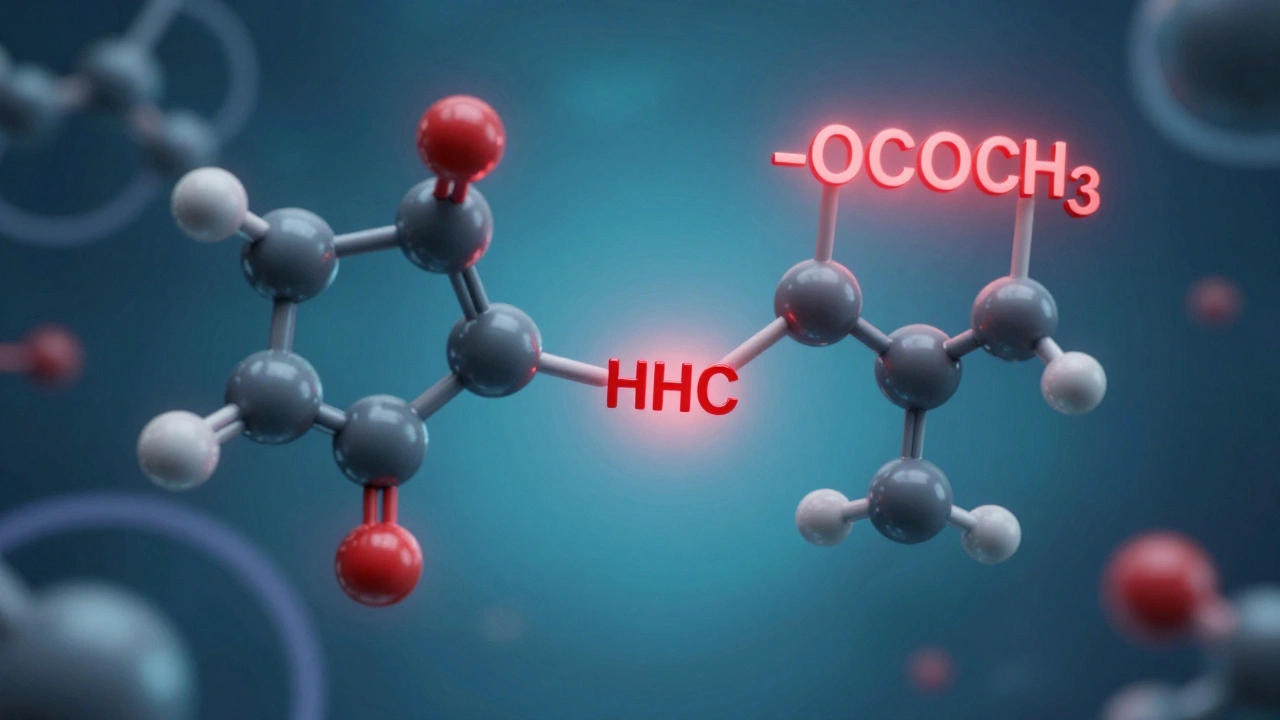 Jak silný je HHC-O ve srovnání s jinými kanabinoidy?