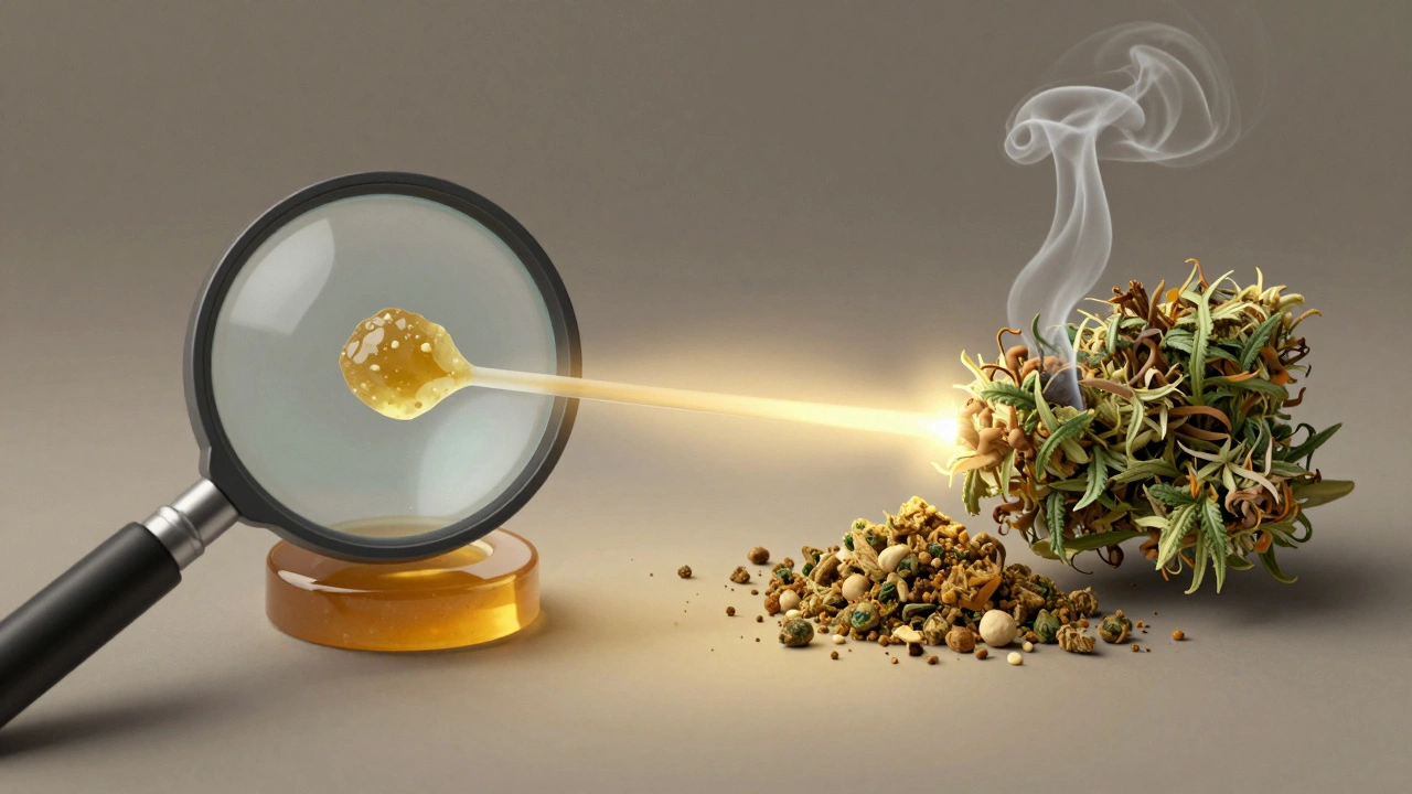 Porovnání CBD shatteru a crumble: přesná dávka a přirozená směs s konopím