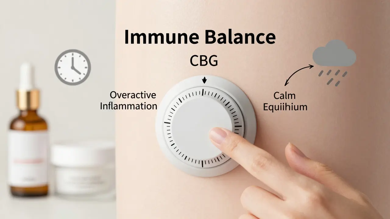 Termostat na kůži regulující imunitní rovnováhu mezi zánětem a klidem