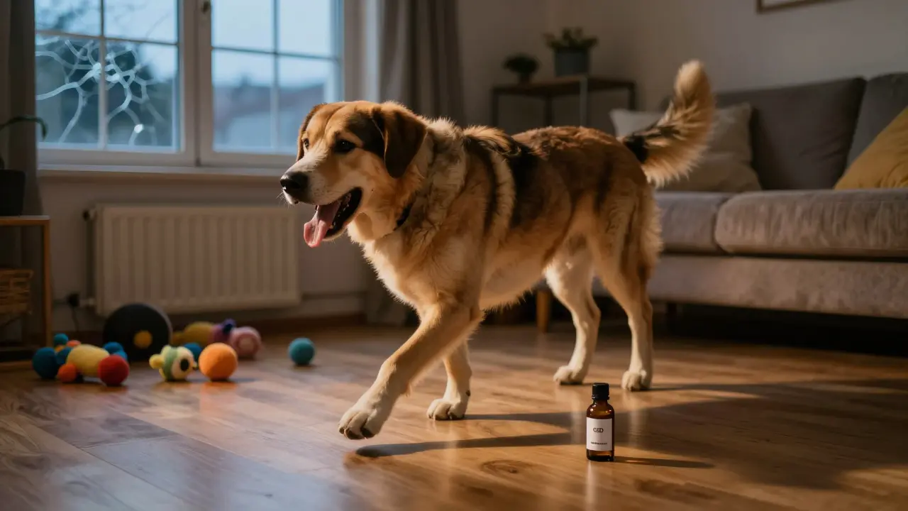 Zklidní CBD přehnaně aktivního psa? Všechno, co potřebujete vědět