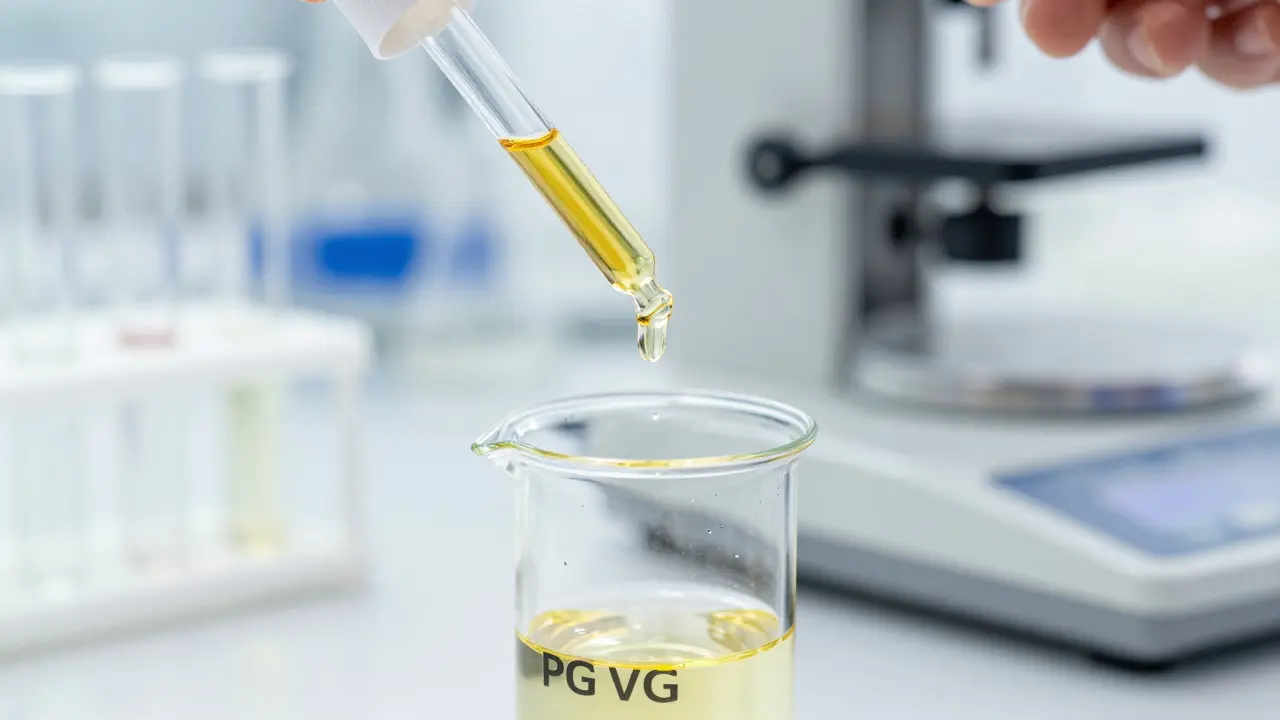 Kvalitní CBD kapalina v laboratorním prostředí pro bezpečnost