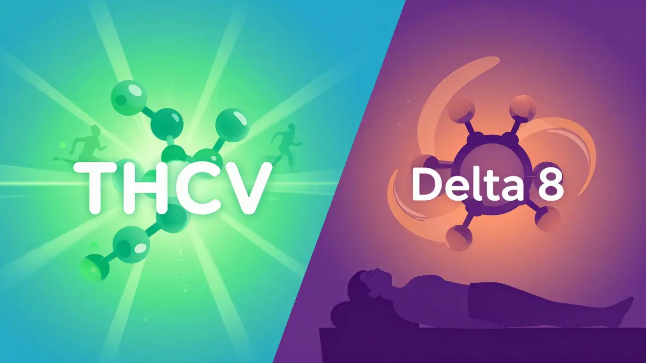THCV vs Delta 8: Rozdíl v účincích, legálnosti a bezpečnosti